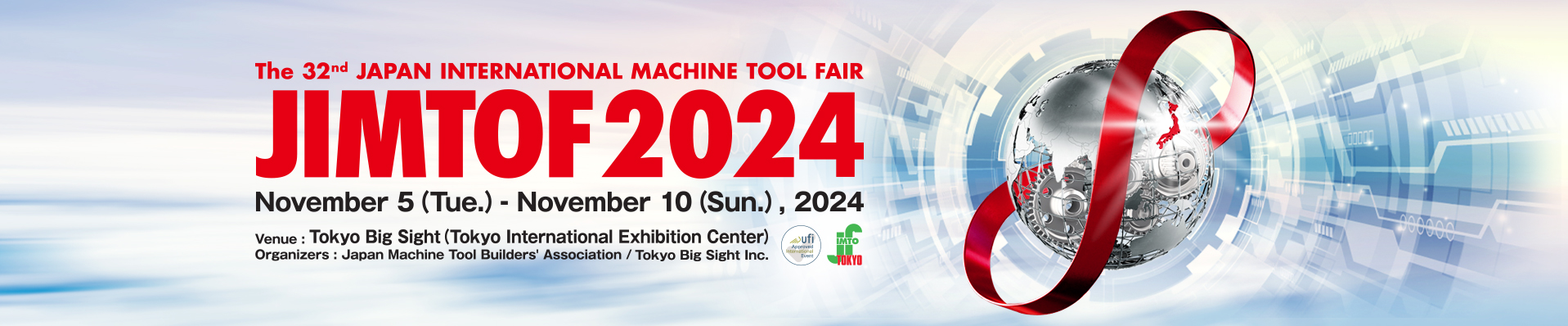 2024-JIMTOF Japan International Machine Tool Fair(11.05-11.10)